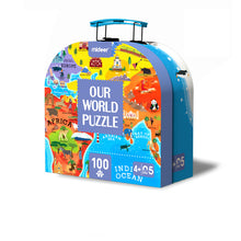 Load image into Gallery viewer, Gift Box Puzzle-Our World
