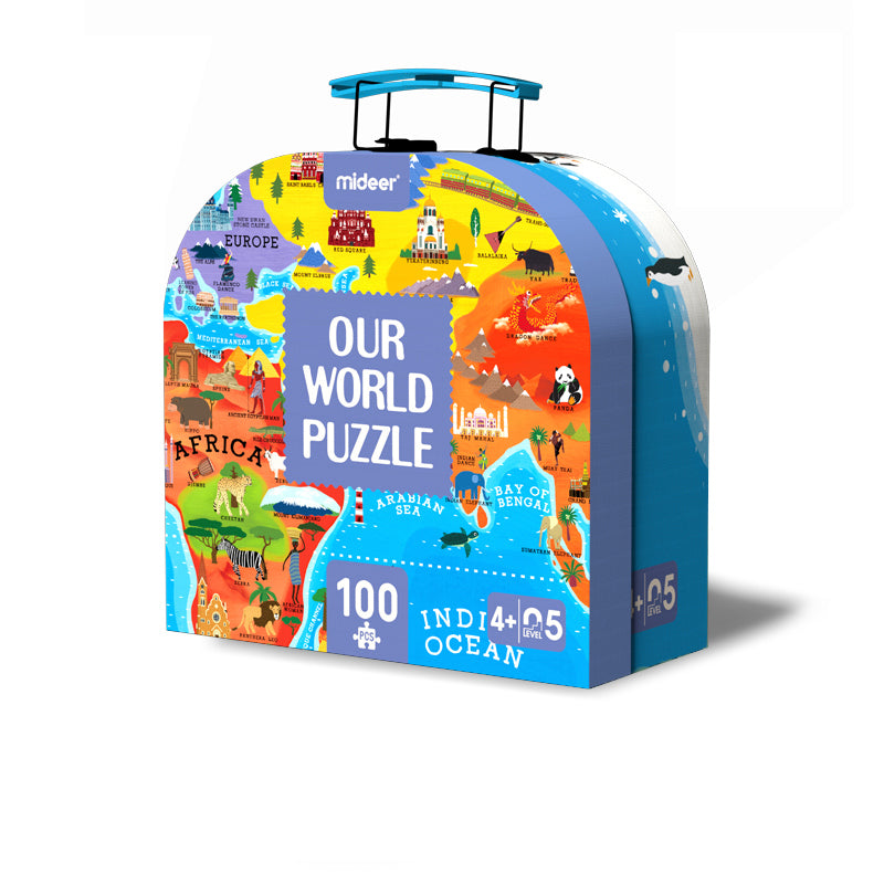 Gift Box Puzzle-Our World