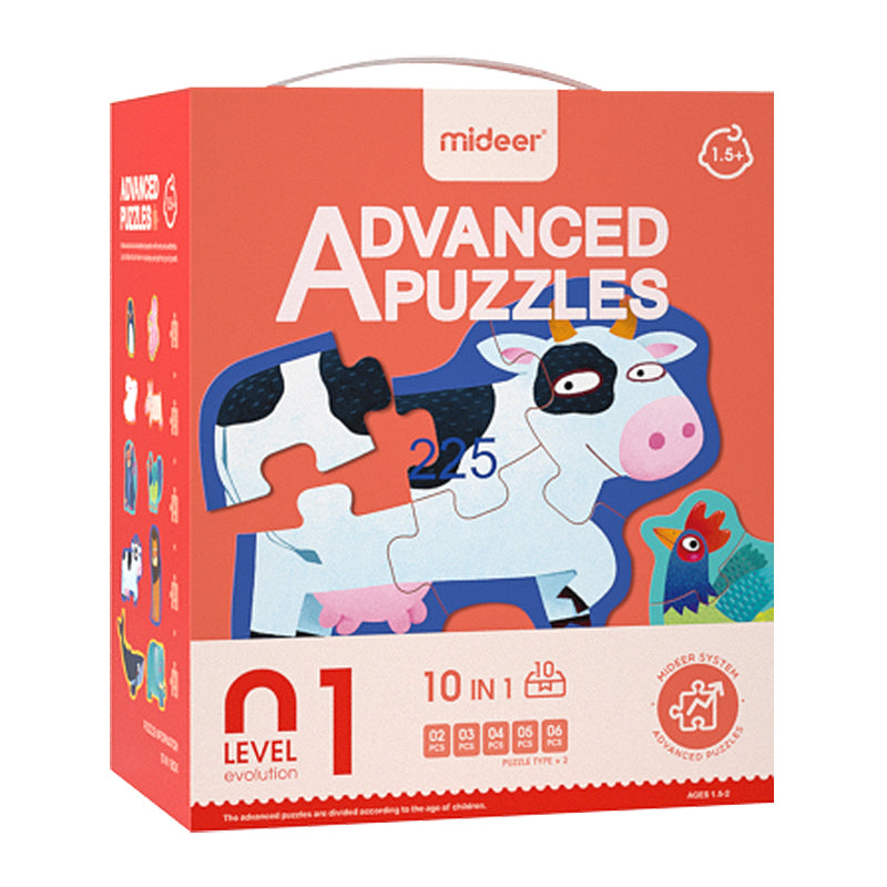 PROGRESSIVE PUZZLE-LEVEL 1 ANIMALS